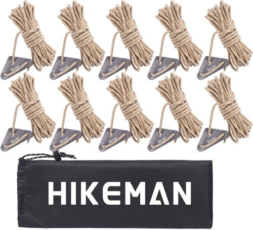 HIMIMI パラコード 反射材入り 5m 4mm 8本セット