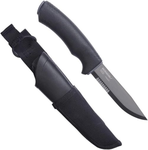 モーラナイフ(Morakniv) ブッシュクラフト エキスパート ブラックブレード SRT
