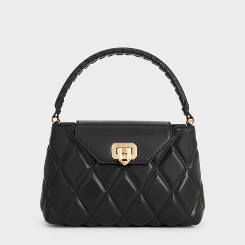 チャールズ＆キース(CHARLES & KEITH) Arwen アルウェン ブレードストラップトップハンドルバッグ