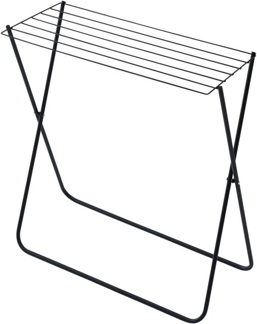 天馬(TENMA) ポーリッシュ ブラック物干し バスタオルスタンド PSBK-02