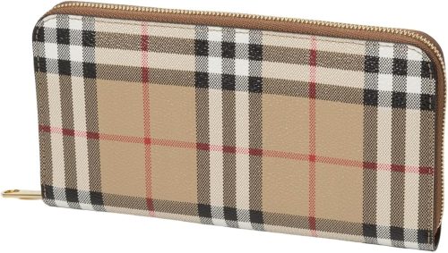 バーバリー(BURBERRY) Check Zip Wallet