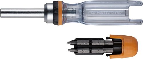 ベッセル(VESSEL) ラチェットドライバー ビット8本付 TD-6808MG