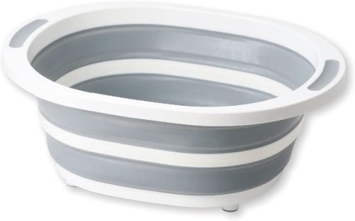 パール金属(PEARL METAL) キッチンメイト 折りたたみできる洗桶 HB-6356