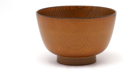 丸利玉樹利喜蔵商店 山中塗 京型樽杢目 汁椀 T-927298