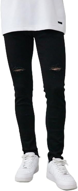 アズールバイマウジー(AZUL by moussy) AZUL DENIM クラッシュスキニー