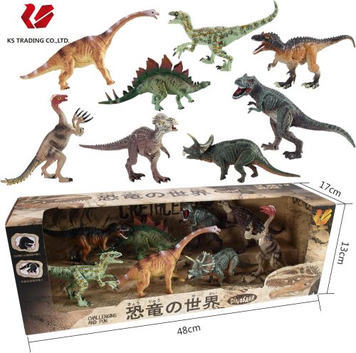 KOBE STORE 可動できる恐竜フィギュア 恐竜の世界セットA ks20191102-1