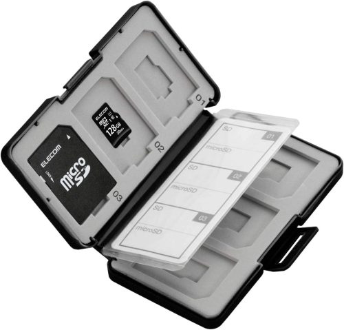 エレコム(ELECOM) SD/microSDカードケース プラスチックタイプ CMC-SDCPP12 2014