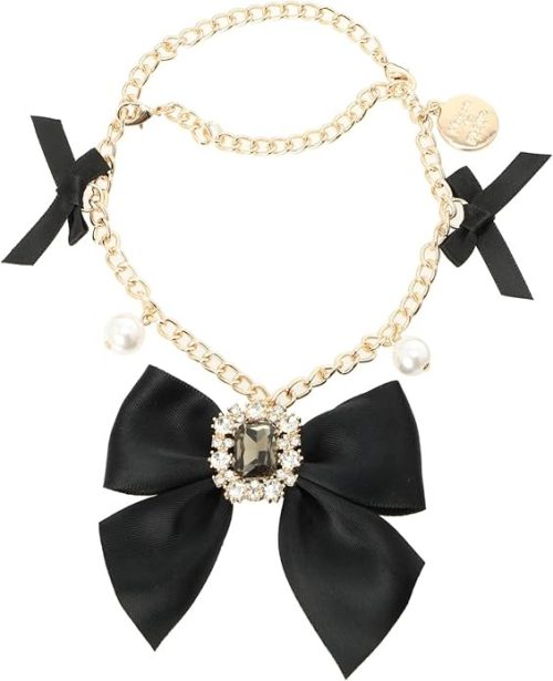 メゾン ド フルール(Maison de FLEUR) ビジューリボンパールバッグチャーム