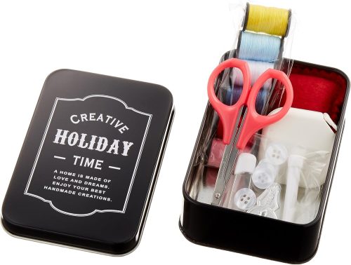 ミササ 裁縫セット ミニブリキ缶 8209