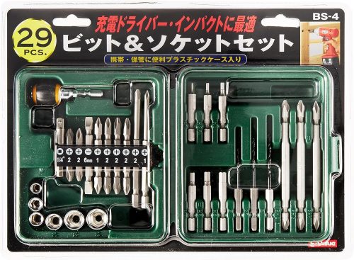 イーバリュー(E-Value) ビット&ソケットセット BS-4