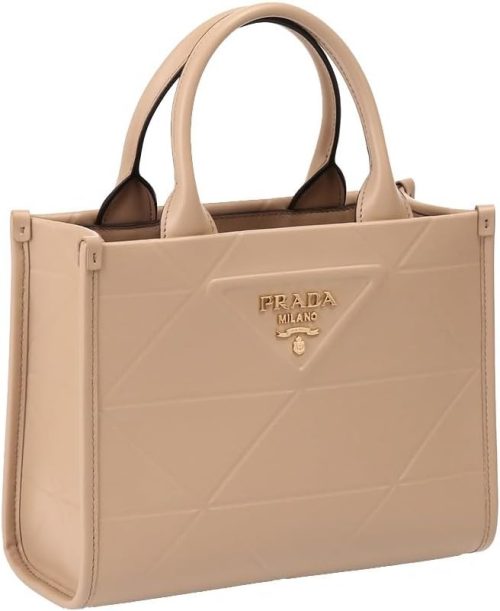 プラダ(PRADA) プラダ シンボル ステッチ レザー スモール バッグ