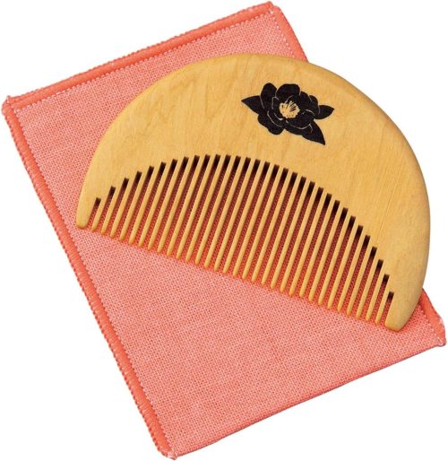 コモライフ 椿油のつげコーム