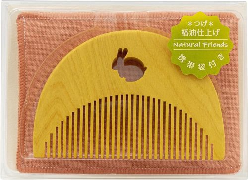 徳安 Natural Friends つげのくし うさぎ