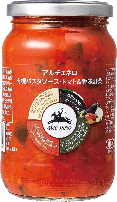 アルチェネロ(ALCENERO) 有機パスタソース トマト&香味野菜