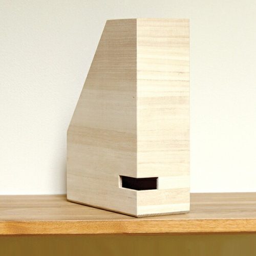 増田桐箱店 A4ボックスファイル 縦型