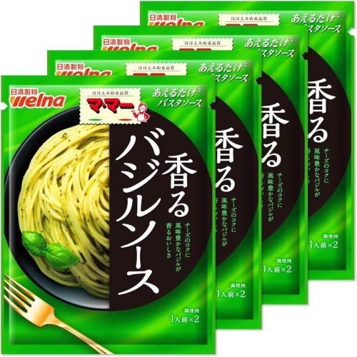 日清製粉ウェルナ マ・マー あえるだけパスタソース バジルソース