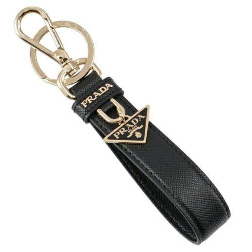 プラダ(PRADA) サフィアーノレザー キーリング
