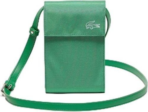 ラコステ(LACOSTE) ソリッドナイロン スマホ&ウォレットポーチ