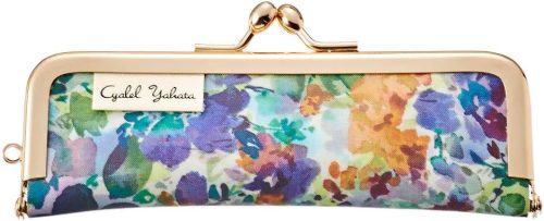 シャレールヤハタ(Cyalel Yahata) がま口 印鑑ケース ボタニカルフラワー