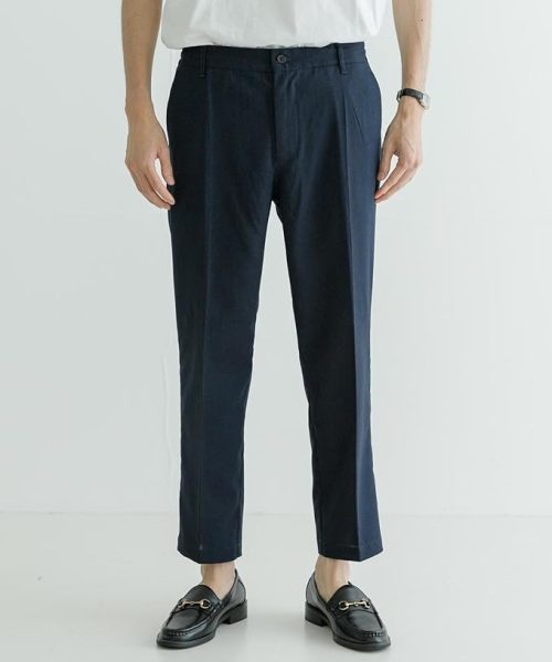 アーバンリサーチ(URBAN RESEARCH) UR TECH リネンアンクルパンツ
