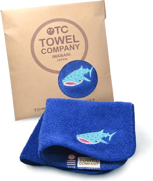 ハイメン(HAIMEN) TOWEL COMPANY 刺繍ハンカチ アクアリウムライフ