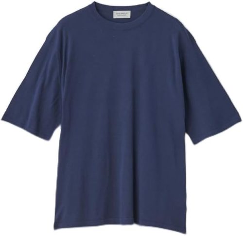 ジョンスメドレー(JOHN SMEDLEY) Crew neck Welt hem T-shirt