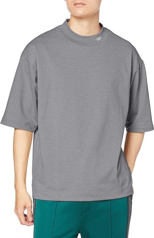 ラコステ(LACOSTE) 5分袖モックネックサマーニットTシャツ