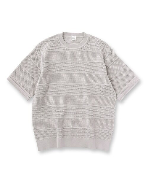 タケオキクチ(TAKEO KIKUCHI) スポンディッシュ ニットTシャツ