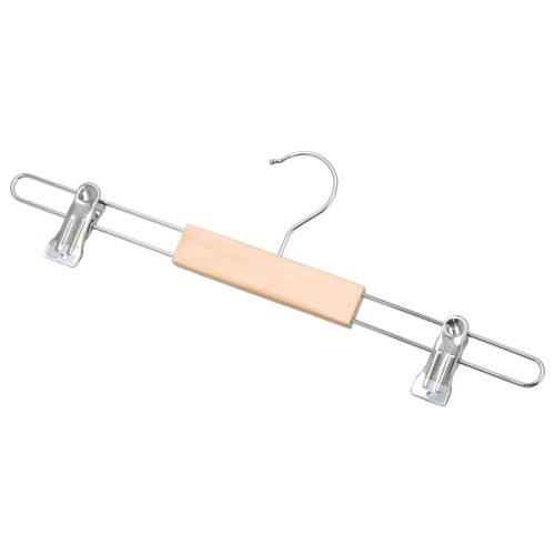 ニトリ(NITORI) スカートズボン木製ハンガー ロータス 3本組 8470625