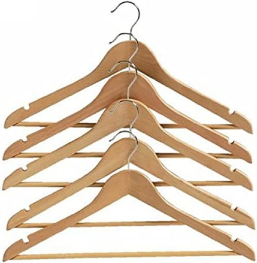 アイリスオーヤマ(IRIS OHYAMA) 木製ハンガー MH-5P