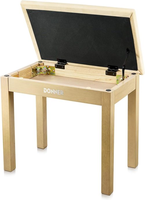 ドナー(Donner) ピアノベンチ 高密度スエードクッション付き EC6749