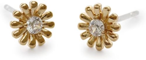 ジュエルボックス(JewelVOX) ミニフラワー キュービックジルコニア ピアス