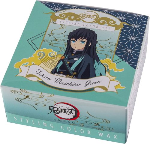 ビナ薬粧 鬼滅の刃 スタイリング カラーワックス 時透無一郎 グリーン