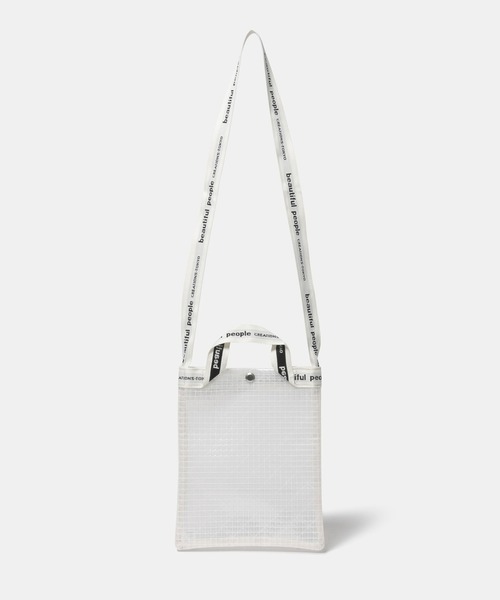 ビューティフルピープル(beautiful people) Vinyl logo tape Sacoche bag