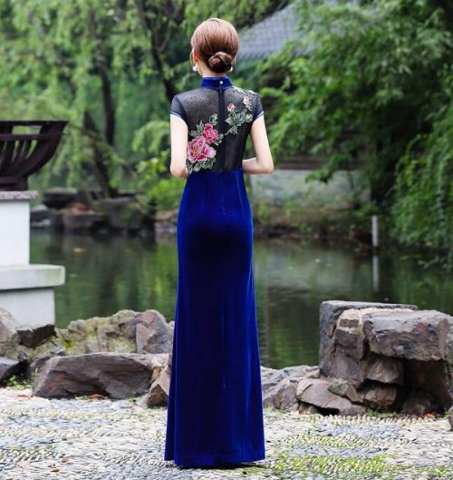 a・s・kstore マキシ丈チャイナドレス