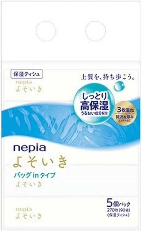 王子ネピア よそいき ソフトパックティシュバッグイン