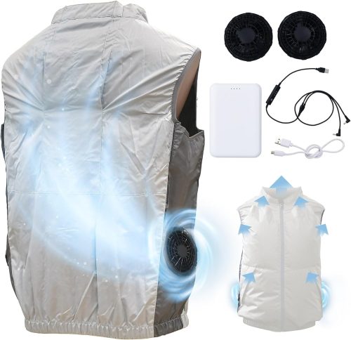 山善(YAMAZEN) KAZEfit ファン付きウェア ベストタイプ KF3SV1