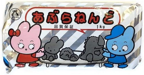 昭和教材 油粘土パールグレー 1kg