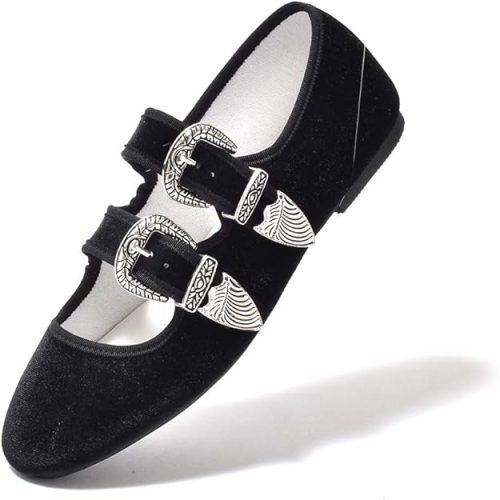 シュベック(SVEC) メタルバックル カンフーシューズ