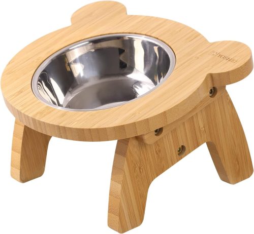 良木工房(TOSHIKI) 竹製ペット用食器台 YK-PN1