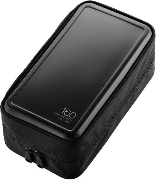 エレコム(ELECOM) Blu-ray・CD・DVD対応ファスナーケース CCD-HB160BK 2015