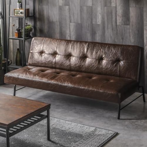 モダンデコ(MODERN DECO) 3人掛けレザーソファベッド gs01-p