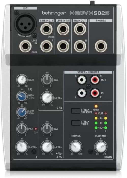 ベリンガー(BEHRINGER) アナログミキサー XENYX 502S
