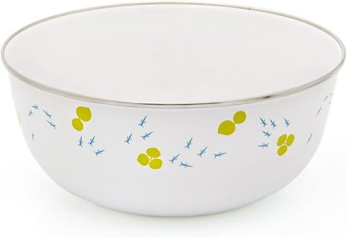 チャーム(Charm) ホーローボール メダカ柄 24cm メダカ鉢 241196