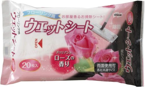 山崎産業(Yamazaki Sangyo) フローリング用ウェットシート ローズの香り