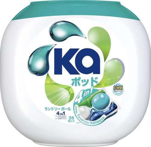 王子製薬 カーポッド ボール型洗濯洗剤