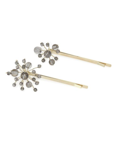 ロペピクニック(ROPE' PICNIC) クリアスノーフレークモチーフヘアピンセット