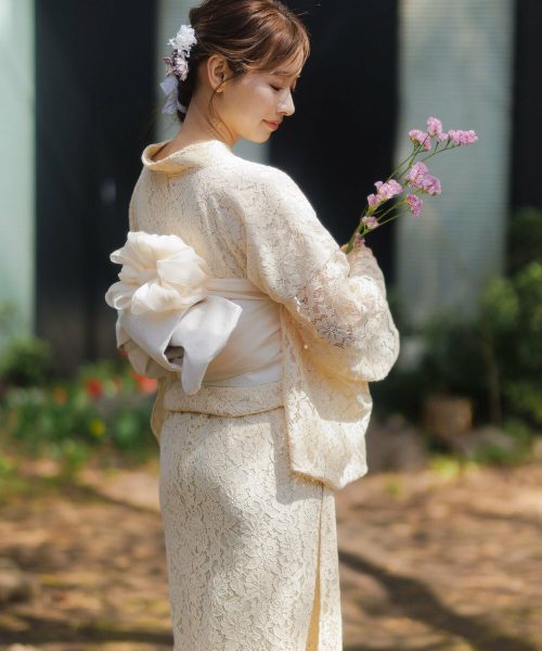 ミスティウーマン(mysty woman) 総レース浴衣帯3点セット