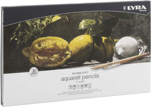 リラ レンブラント・アクアレル メタルボックス 36色セット L2011360