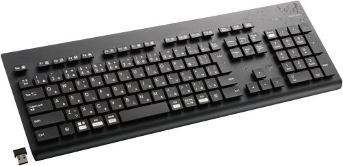 エレコム(ELECOM) 洗える 抗菌 無線キーボード TK-WS02DMKBK 2022